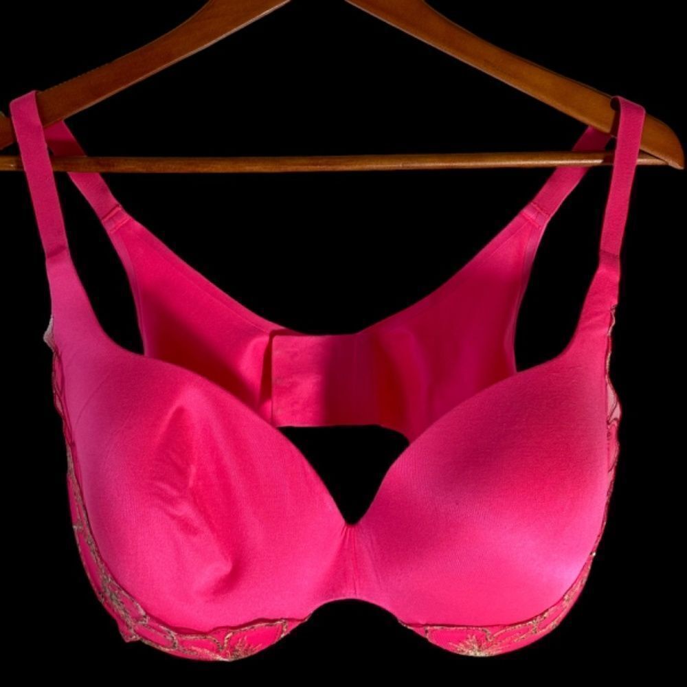 Victoria's‎ Secret Bright Pink Incredible Push Up Bra Sz 40D